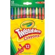 Opakowanie Wykręcane kredki świecowe 12 kolorów CRAYOLA