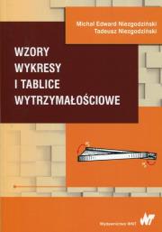 Wzory wykresy i tablice wytrzymałościowe. Autor: Niezgodziński Michał Edward, Niezgodziński Tadeusz. Dadada.pl Okładka książki Wzory wykresy i tablice wytrzymałościowe