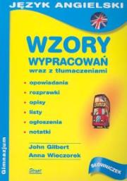 Wzory wypracowań Język angielski. Wydawca: MANUSKRYPT. Dadada.pl Opakowanie Wzory wypracowań Język angielski
