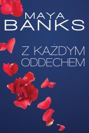 Z każdym oddechem. Autor: Banks Maya. Dadada.pl Okładka książki Z każdym oddechem