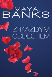 Z każdym oddechem. Autor: Banks Maya. Dadada.pl Okładka książki Z każdym oddechem