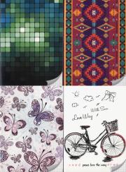 Opakowanie Zeszyt A5 w kratkę 96 kartek 10 sztuk mix