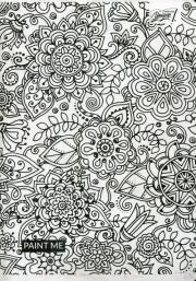 Opakowanie Zeszyt do kolorowania A5 w kratkę 80 kartek mix Paint me 10 sztuk