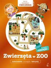 Okładka książki Zwierzęta w zoo. Moje Pierwsze Ćwiczenia