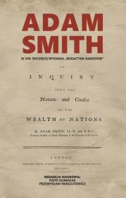 Adam Smith. Wydawca: IFiS PAN. Dadada.pl Opakowanie Adam Smith