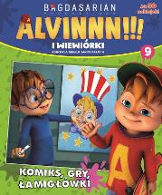 Okładka książki Alvin i wiewiórki ACTIVITY 9