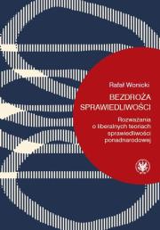 Bezdroża sprawiedliwości. Autor: Wonicki Rafał. Dadada.pl Okładka książki Bezdroża sprawiedliwości
