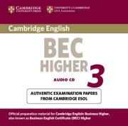 Opakowanie Cambridge BEC Higher 3 Audio CD