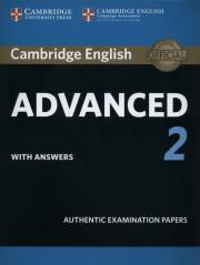 Opakowanie Cambridge English Advanced 2 Student's Book with answers