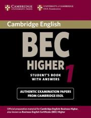 Opakowanie Cambridge English BEC Higher 1 Student's Book with answers
