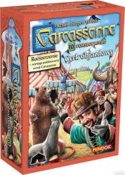 Carcassonne Cyrk objazdowy rozszerzenie. Autor: Wrede Klaus-Jurgen. Dadada.pl Okładka książki Carcassonne Cyrk objazdowy rozszerzenie