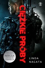 Czerwień Tom 2 Ciężkie próby. Autor: Linda Nagata, Mirosław Piotr Jabłoński. Dadada.pl Okładka książki Czerwień Tom 2 Ciężkie próby
