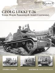 Czołg lekki T-26. Autor: Zaloga Steven J.. Dadada.pl Okładka książki Czołg lekki T-26