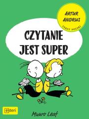 Czytanie jest super. Autor: Leaf Munro. Dadada.pl Okładka książki Czytanie jest super