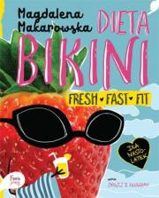 Dieta bikini. Autor: Magdalena Makarowska. Dadada.pl Okładka książki Dieta bikini