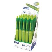 Opakowanie Długopis Capsule zielony (20szt) MILAN