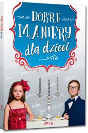 Dobre maniery dla dzieci BR kolor GREG. Autor: Grzegorz Strzeboński. Dadada.pl Okładka książki Dobre maniery dla dzieci BR kolor GREG