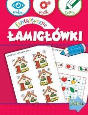 Fantastyczne łamigłówki. Autor: Wiśniewska Anna. Dadada.pl Okładka książki Fantastyczne łamigłówki