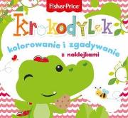 Opakowanie Fisher Price Kolorowanka podłogowa.Krokodylek