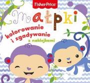 Opakowanie Fisher Price Kolorowanka podłogowa Małpki