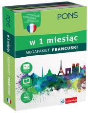 Okładka książki Francuski w 1 miesiąc Megapakiet