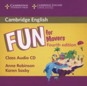 Fun for Movers Class Audio CD. Autor: Robinson Anne, Saxby Karen. Dadada.pl Okładka książki Fun for Movers Class Audio CD