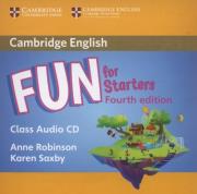 Fun for Starters Class Audio CD. Autor: Robinson Anne, Saxby Karen. Dadada.pl Okładka książki Fun for Starters Class Audio CD