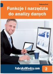 Okładka książki Funkcje i narzędzia do analizy danych