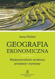 Geografia ekonomiczna. Autor: Wróbel Anna. Dadada.pl Okładka książki Geografia ekonomiczna