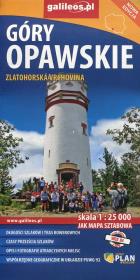 Okładka książki Góry Opawskie 1:25 000