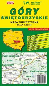 Opakowanie Góry Świętokrzyskie mapa turystyczna 1:90 000