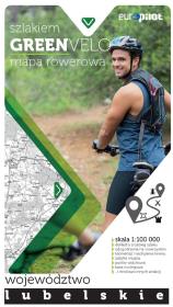 Okładka książki Green Velo mapa rowerowa Województwo Lubelskie