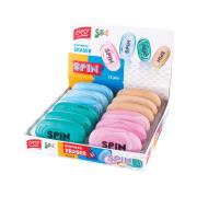 Gumka szkolna spin 12 sztuk. Wydawca: Spokey. Dadada.pl Opakowanie Gumka szkolna spin 12 sztuk