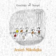 Jesień Mikołajka. Autor: Jean Jacques Sempe, René Goscinny. Dadada.pl Okładka książki Jesień Mikołajka