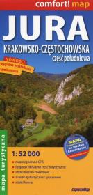 Jura Krakowsko-Częstochowska część południowa mapa turystyczna 1:52 000. Wydawca: ExpressMap. Dadada.pl Opakowanie Jura Krakowsko-Częstochowska część południowa mapa turystyczna 1:52 000