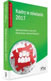 Okładka książki Kadry w oświacie 2017 + CD
