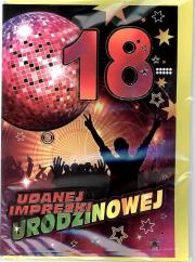 Karnet 18-stka naklejany 3D nr 003 + koperta. Wydawca: Panorama. Dadada.pl Opakowanie Karnet 18-stka naklejany 3D nr 003 + koperta