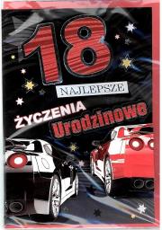 Karnet 18-stka naklejany 3D nr 004 + koperta. Wydawca: Panorama. Dadada.pl Opakowanie Karnet 18-stka naklejany 3D nr 004 + koperta