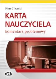 Okładka książki Karta Nauczyciela Komentarz problemowy