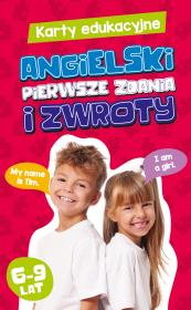 Okładka książki Karty edukacyjne. Angielski Pierwsze zdania i zwroty