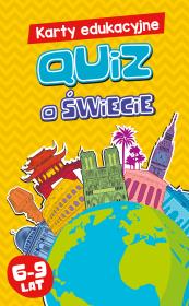 Okładka książki Karty edukacyjne. Quiz o świecie