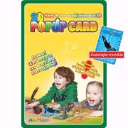 Karty Popup 3D zwierzęta morskie. Wydawca: Wydawnictwo Kartograficzne. Dadada.pl Opakowanie Karty Popup 3D zwierzęta morskie