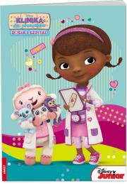 KLINIKA DLA PLUSZAKÓW. DOSIA I SZPITAL. KOLOROWANKA Z ZADANIAMI. Autor: praca zbiorowa. Dadada.pl Okładka książki KLINIKA DLA PLUSZAKÓW. DOSIA I SZPITAL. KOLOROWANKA Z ZADANIAMI