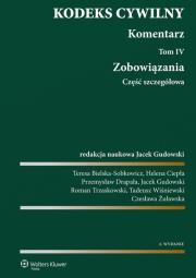 Okładka książki Kodeks cywilny Komentarz Tom 4 i 5 Zobowiązania Część szczegółowa