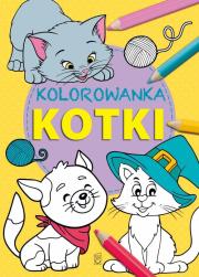 Okładka książki Kolorowanki Kotki
