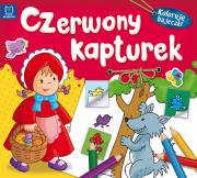 Okładka książki Koloruję bajeczki. Czerwony Kapturek