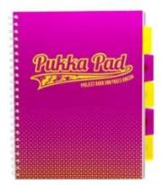 Opakowanie Kołozeszyt Pukka Pad Project Book Fusion a4 200k kratka różowy 8408-fus