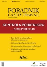Opakowanie Kontrola podatników-nowe proceduty