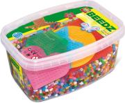 Opakowanie Koraliki do prasowanek - podstawowy MIX kolorów - 7000 szt. z 5 szblonami do układania