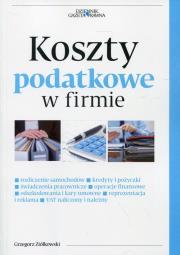 Okładka książki Koszty podatkowe w firmie